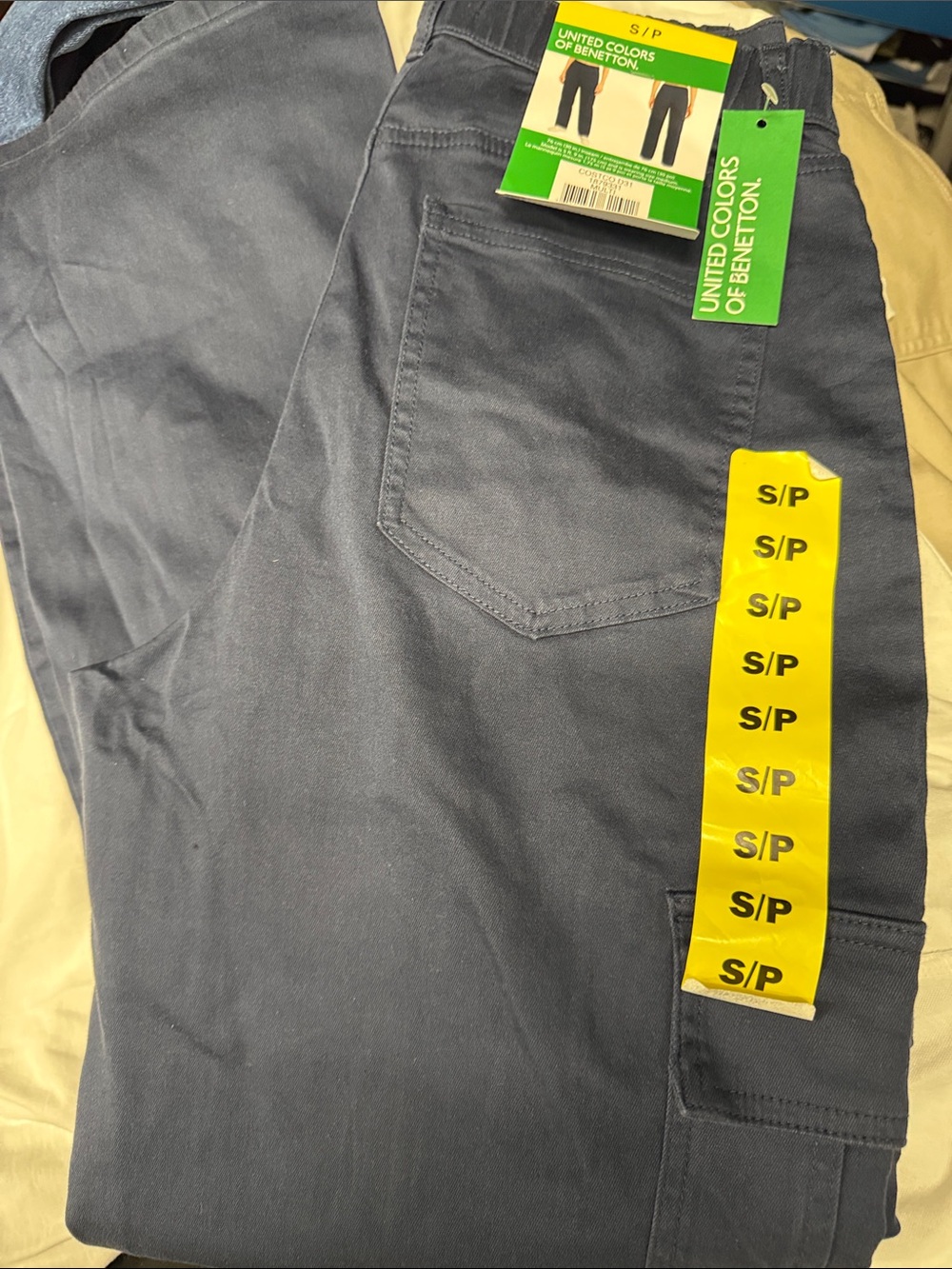 United Colors Of Benetton Navy Blue Women's Pants